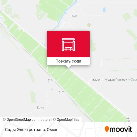 Карта Сады Электротранс
