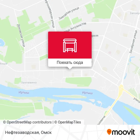 Карта Нефтезаводская