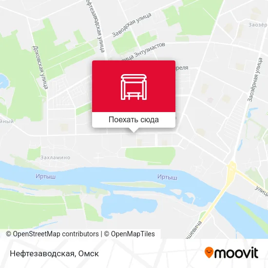 Карта Нефтезаводская
