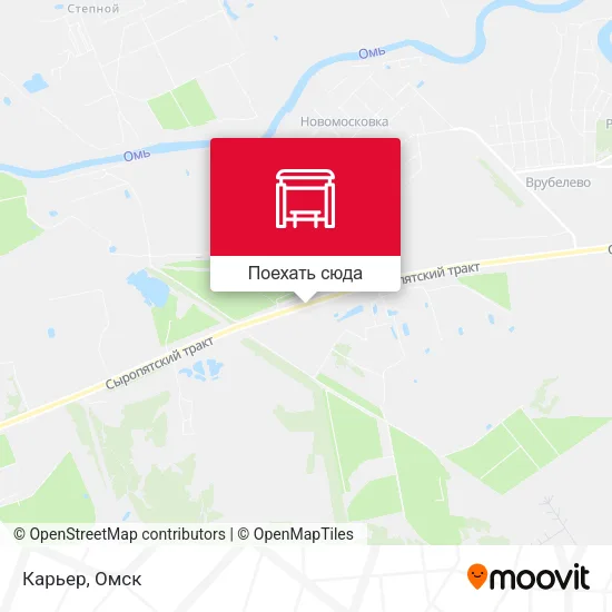 Карта Карьер