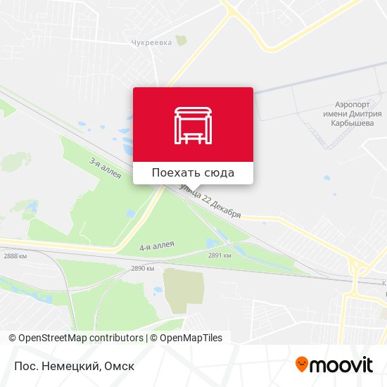 Карта Пос. Немецкий
