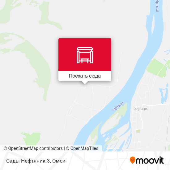 Карта Сады Нефтяник-3