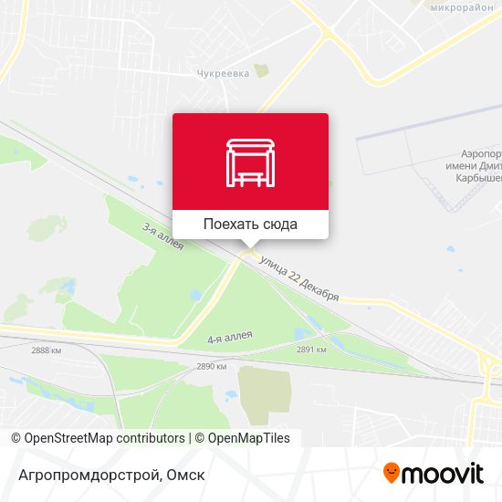 Карта Агропромдорстрой