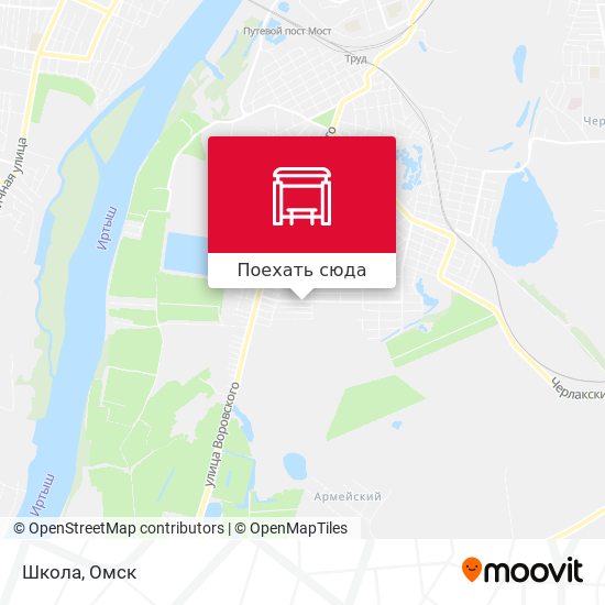 Карта Школа