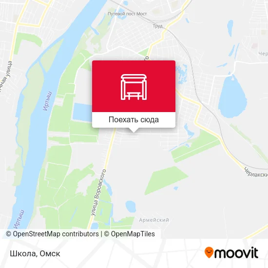Карта Школа