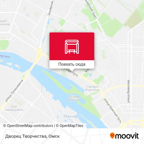 Карта Дворец Творчества