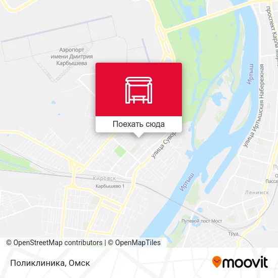 Карта Поликлиника