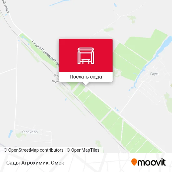 Карта Сады Агрохимик