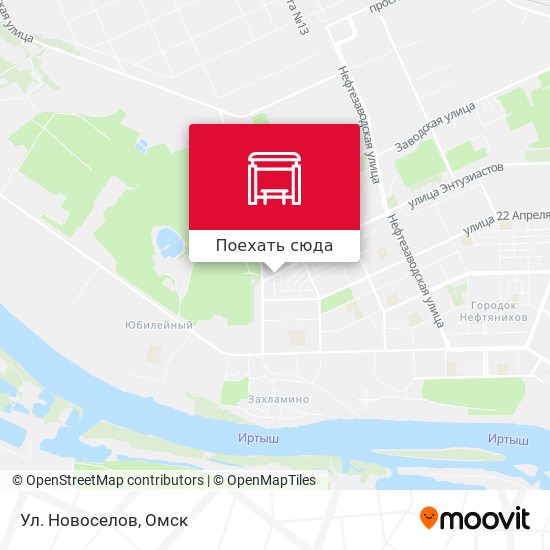 Карта Ул. Новоселов