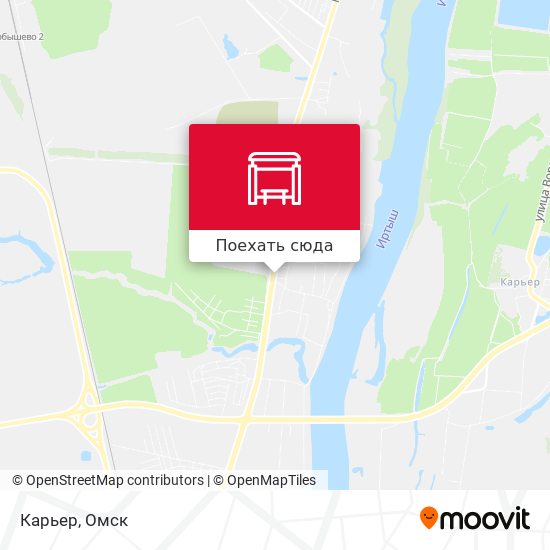 Карта Карьер