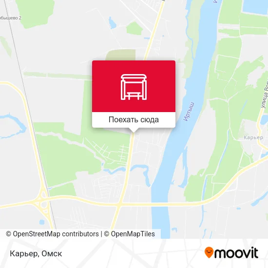 Карта Карьер