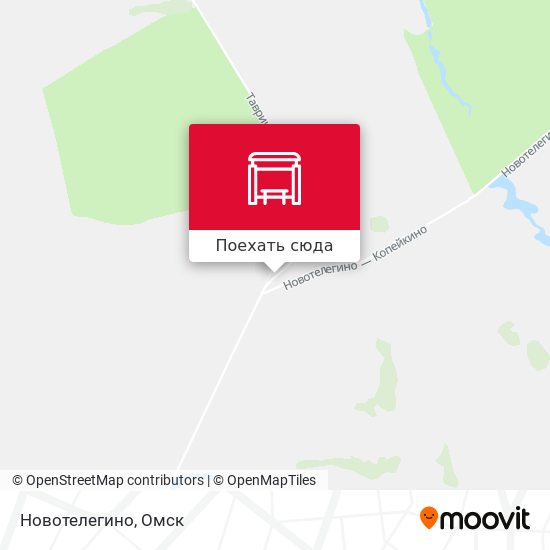 Карта Новотелегино