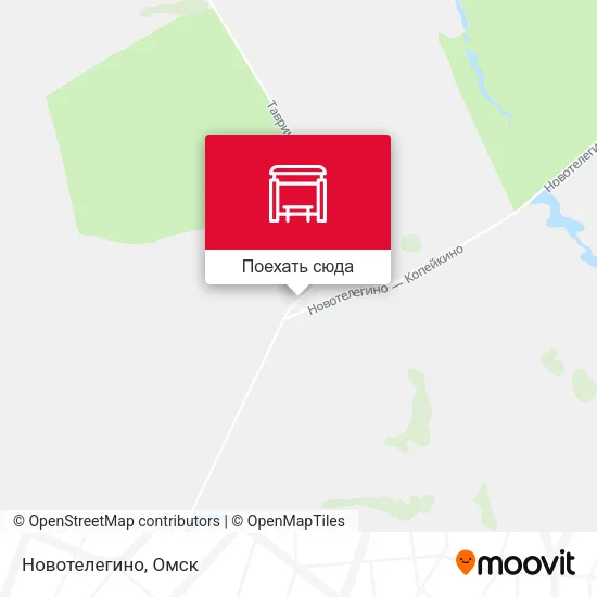 Карта Новотелегино