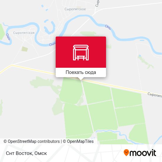 Карта Снт Восток