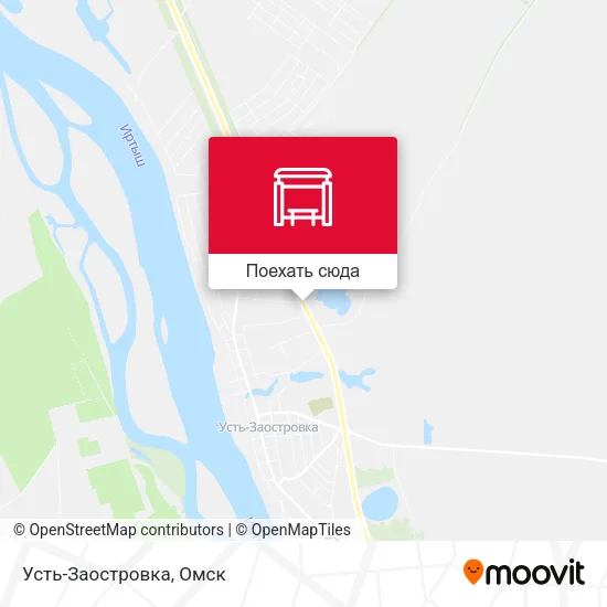 Карта Усть-Заостровка