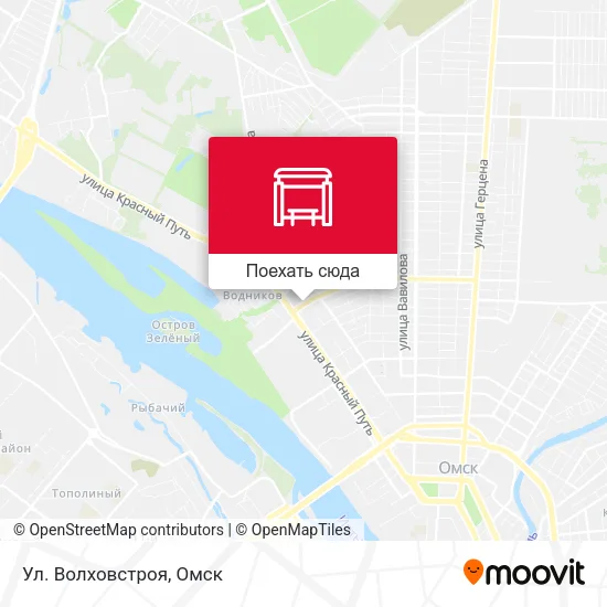 Карта Ул. Волховстроя