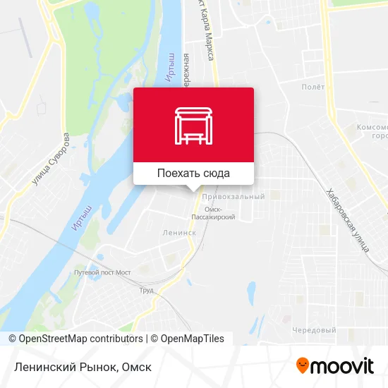Карта Ленинский Рынок