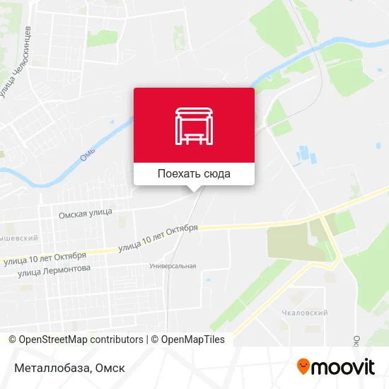 Карта Металлобаза