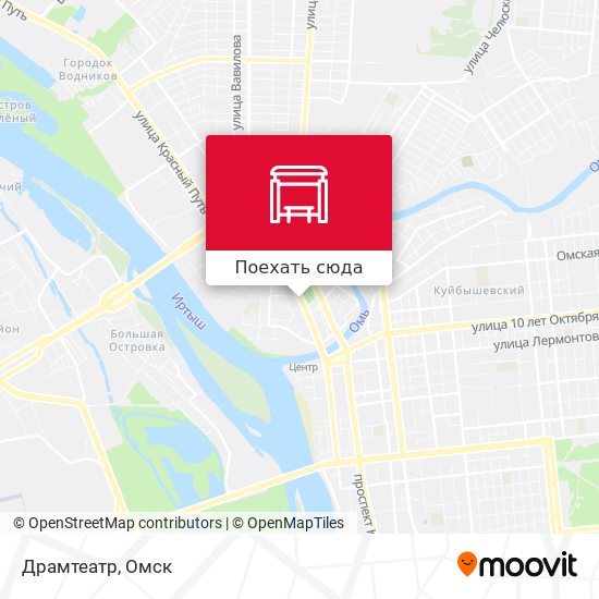 Карта Драмтеатр