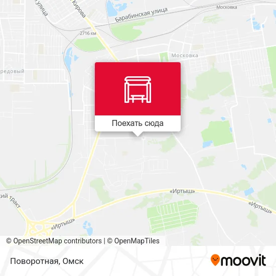 Карта Поворотная