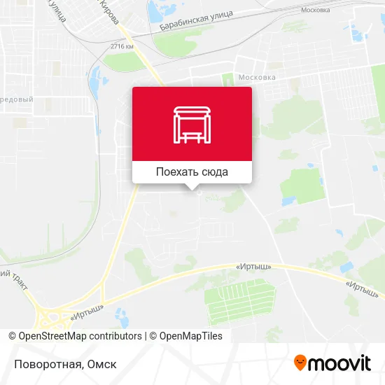 Карта Поворотная