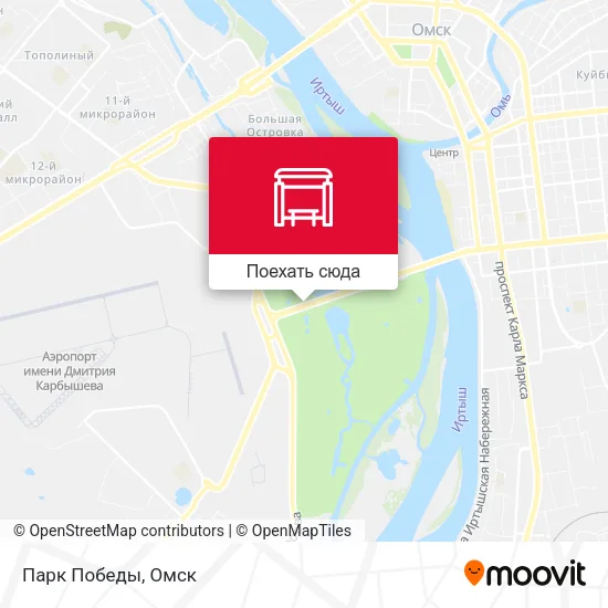 Карта Парк Победы