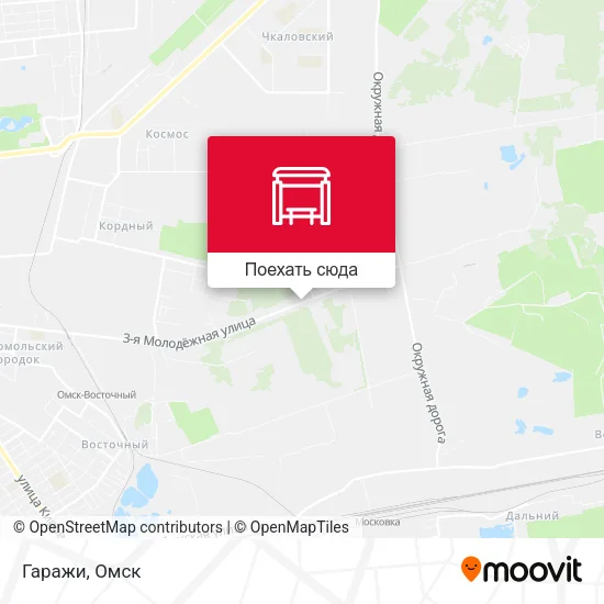 Карта Гаражи