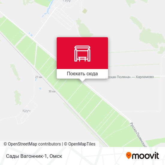Карта Сады Вагонник-1