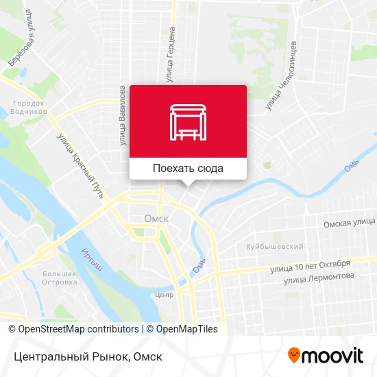 Карта Центральный Рынок