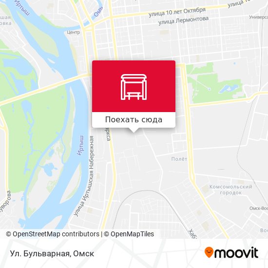 Карта Ул. Бульварная
