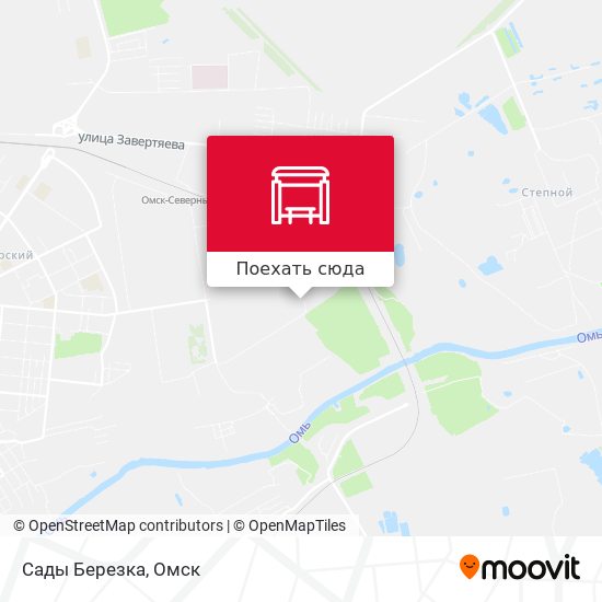 Карта Сады Березка