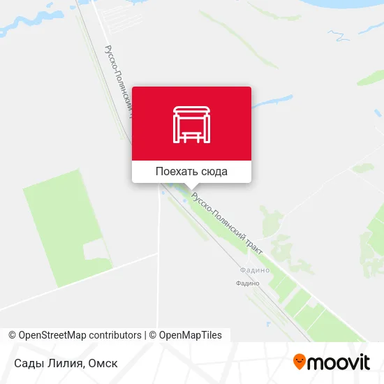 Карта Сады Лилия