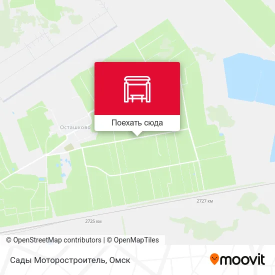Карта Сады Моторостроитель