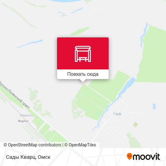 Карта Сады Кварц