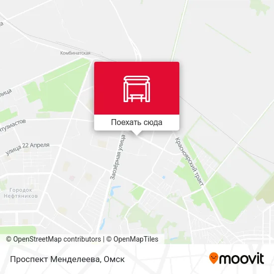 Карта Проспект Менделеева