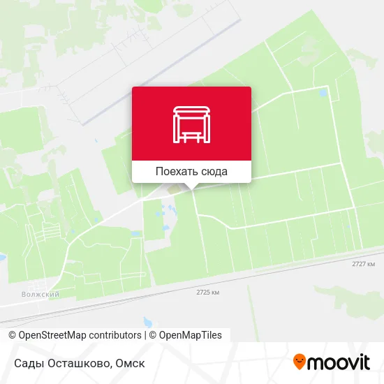 Карта Сады Осташково