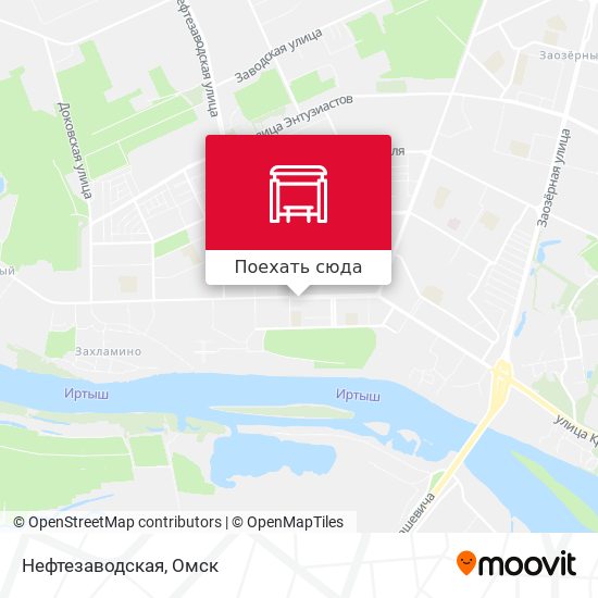 Карта Нефтезаводская