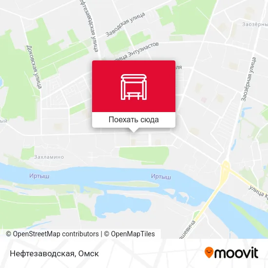 Карта Нефтезаводская