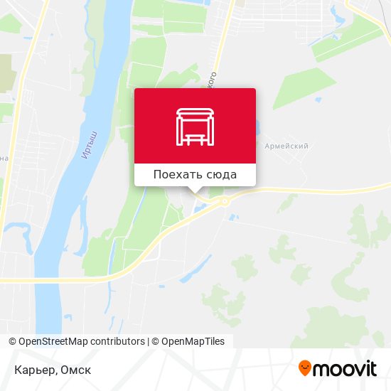 Карта Карьер