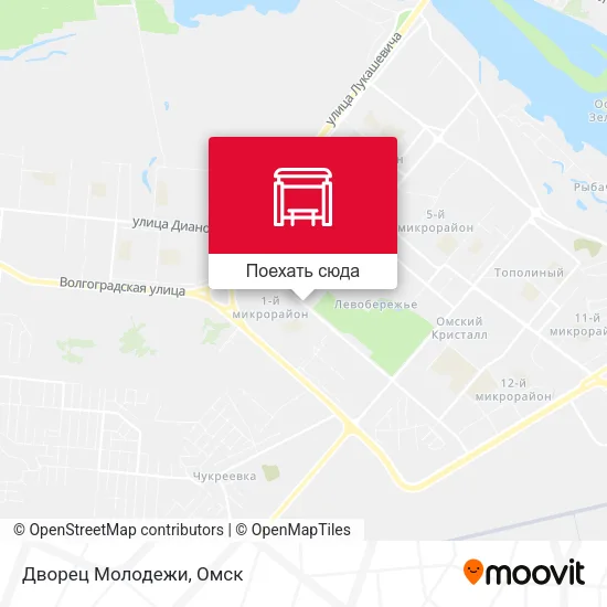 Карта Дворец Молодежи