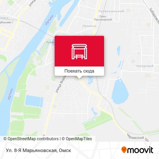 Карта Ул. 8-Я Марьяновская