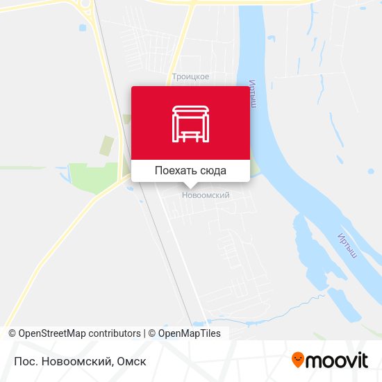 Карта Пос. Новоомский