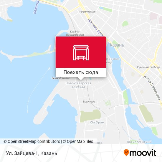 Карта Ул. Зайцева-1