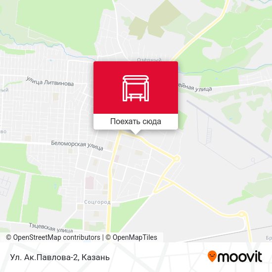 Карта Ул. Ак.Павлова-2