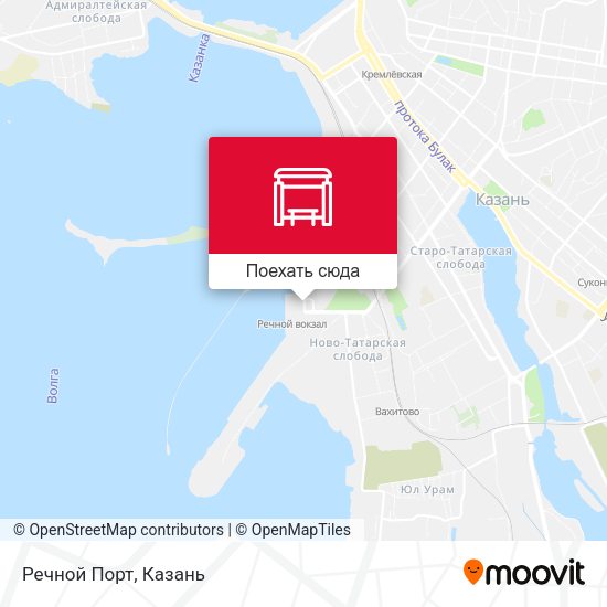 Карта Речной Порт