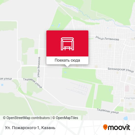 Карта Ул. Пожарского-1