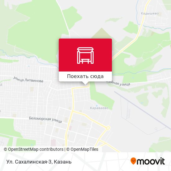Карта Ул. Сахалинская-3