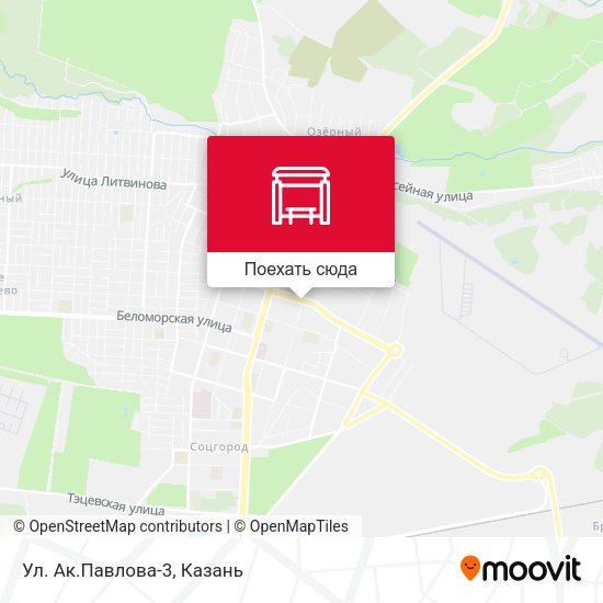 Карта Ул. Ак.Павлова-3