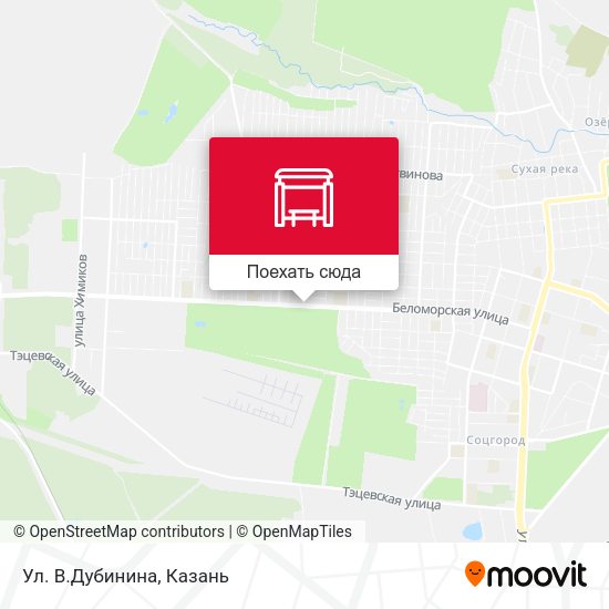 Карта Ул. В.Дубинина