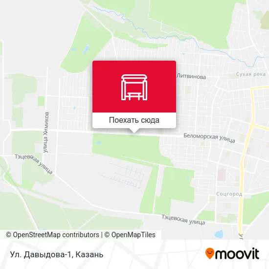 Карта Ул. Давыдова-1